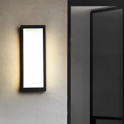 Rectangle Outdoor Wall Lighting Modern LED Waterproof Light