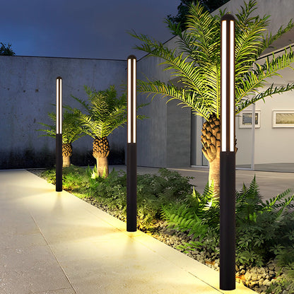 Tall Garden Bollard Light Minimalist Modern Waterproof LED Light