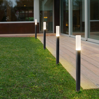 Modern Bollard Lighting Minimalist Acrylic Waterproof Light