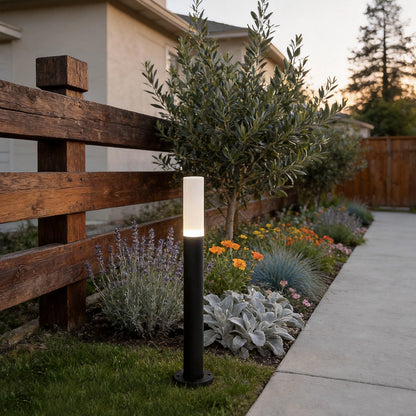 Modern Bollard Lighting Minimalist Acrylic Waterproof Light