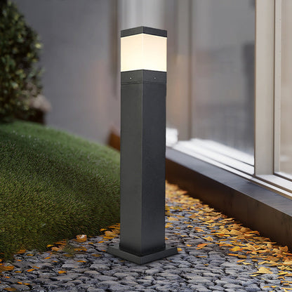 Bollard Lights Commercial Modern Square Cob Outdoor Light