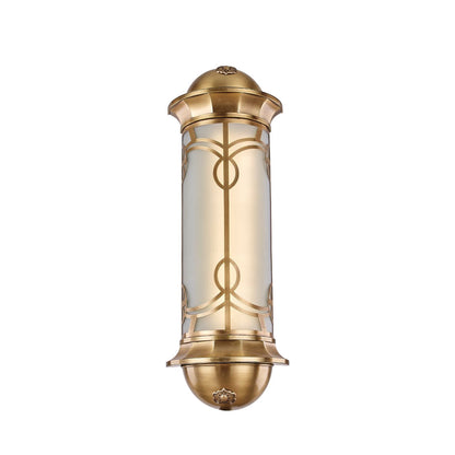 Copper Outdoor Wall Sconce European Style Outdoor Light