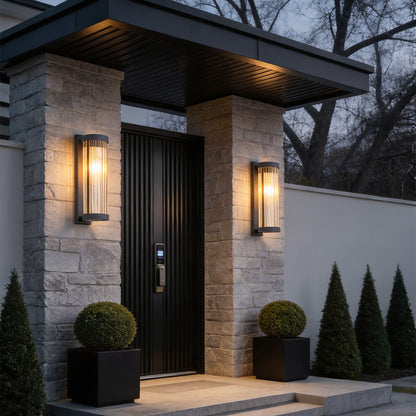 Outdoor Wall Mount Lights Modern Black Creative Light