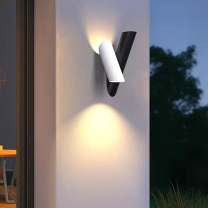 Up and down Wall Lights Outdoor Waterproof Geometric Lamp