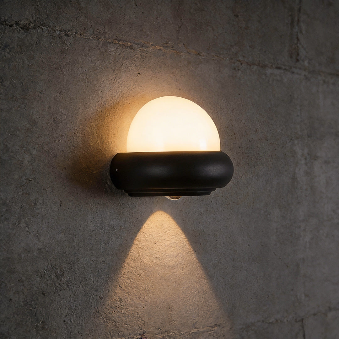 Modern Globe Wall Sconce Up-Down Emitting LED Light