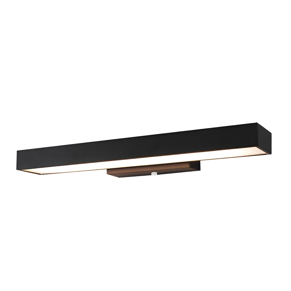[Open-Box]Outdoor Motion Sensor Black Rectangle Wall Light