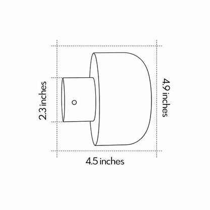 Modern LED Outdoor Wall Lights Waterproof Mushroom Light