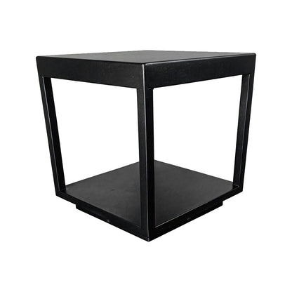 Concrete Pillar Lights Modern Open-Frame Square LED Light