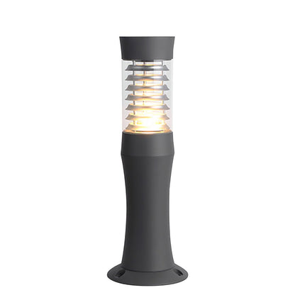 Black Bollard Garden Lights Modern Minimalist Outdoor Light