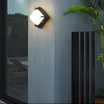 Modern Minimalist Outdoor Waterproof LED Wall Light for Patio Balcony Garden