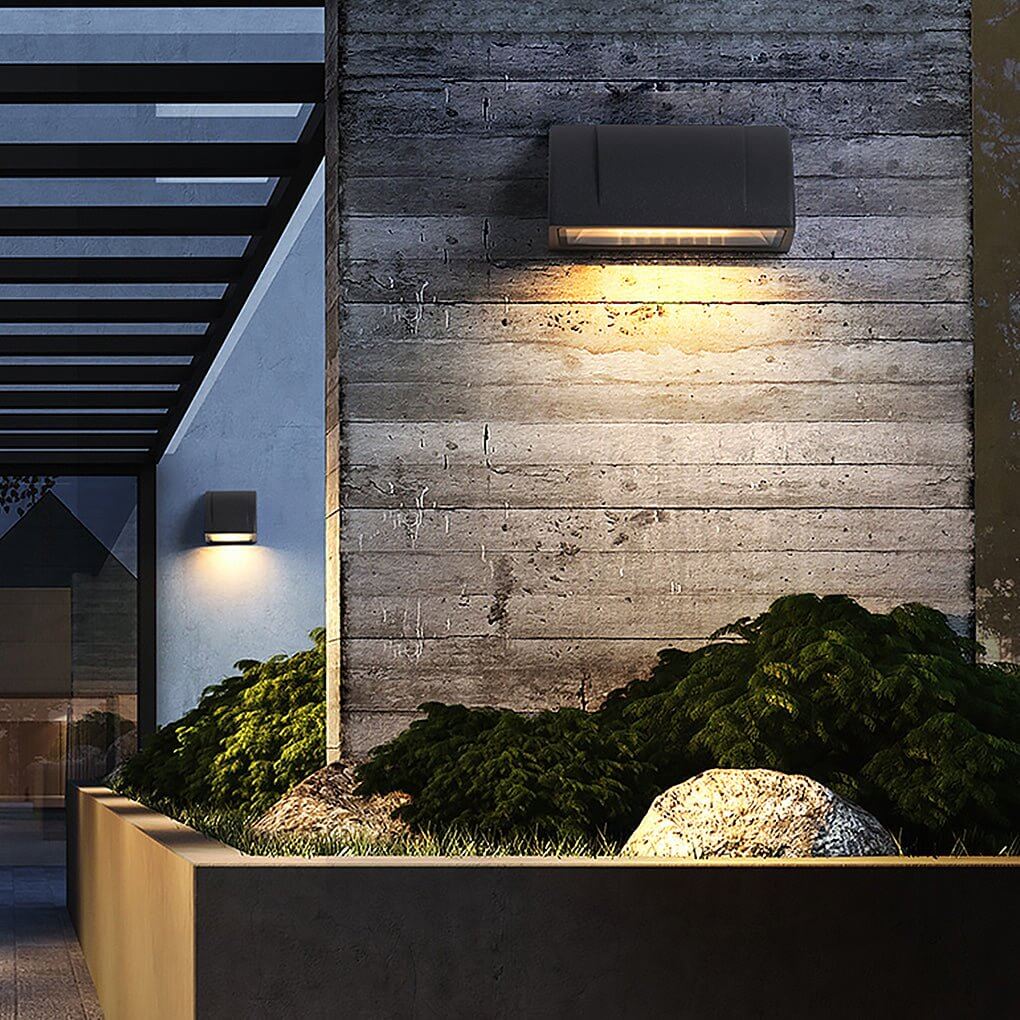 Down Facing Outdoor Wall Lights Minimalist Waterproof LED Light