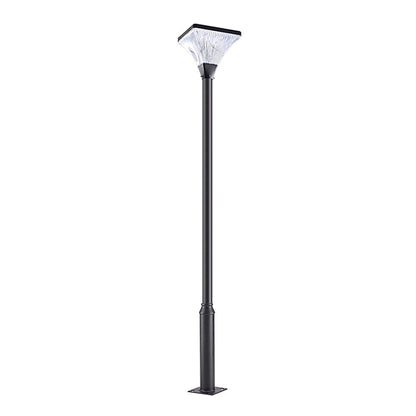 Night Street Light Striped Waterproof Square Modern Garden Lamp
