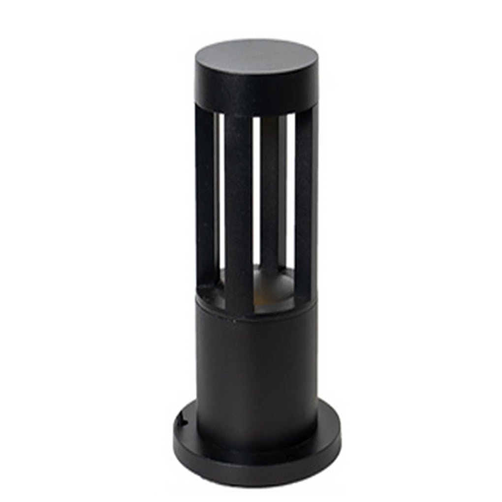 Exterior Bollard Light Fixtures Modern Circular LED Light