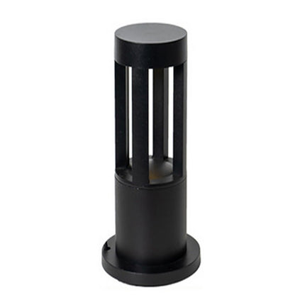 Exterior Bollard Light Fixtures Modern Circular LED Light