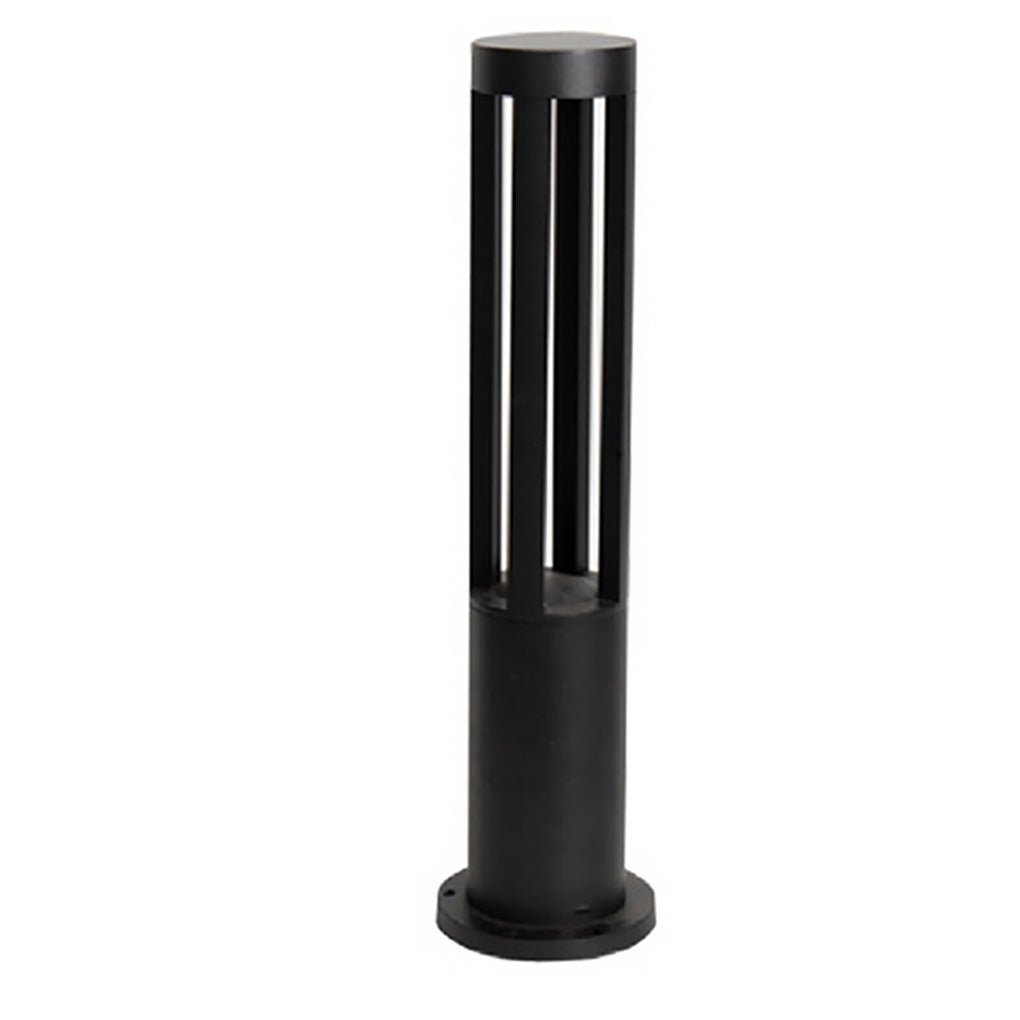 Exterior Bollard Light Fixtures Modern Circular LED Light