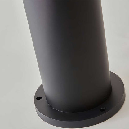 Exterior Bollard Light Fixtures Modern Circular LED Light