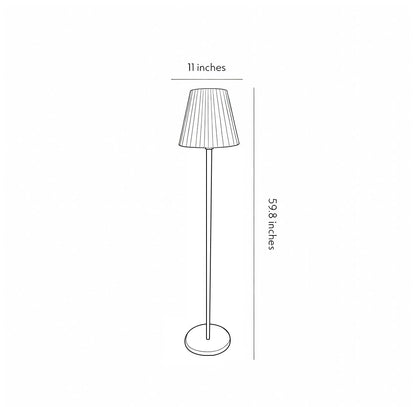 Modern Outdoor Floor Lamps Outdoor LED Metal Lights