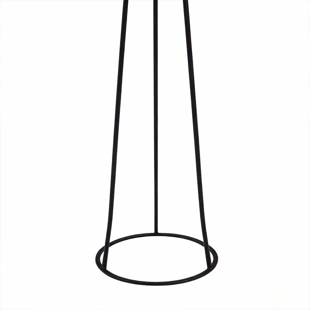 Outdoor LED Floor Lights Waterproof Solar Tripod Metal Lamp
