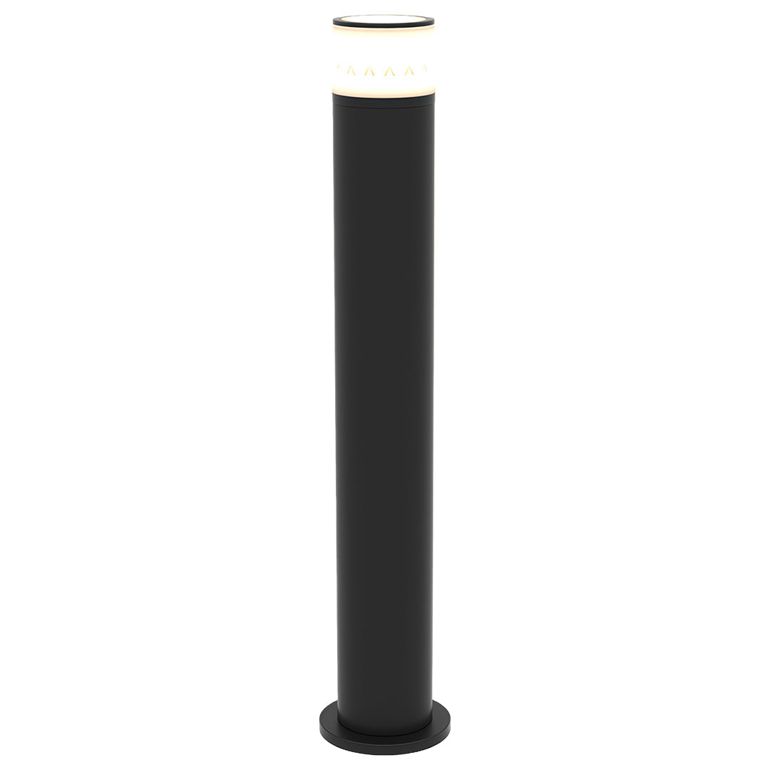 Outdoor Path Light Sleek Ambient Garden Bollard Lamps