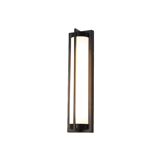 Outdoor Wall Sconces Black Modern Minimalist Waterproof Lamp