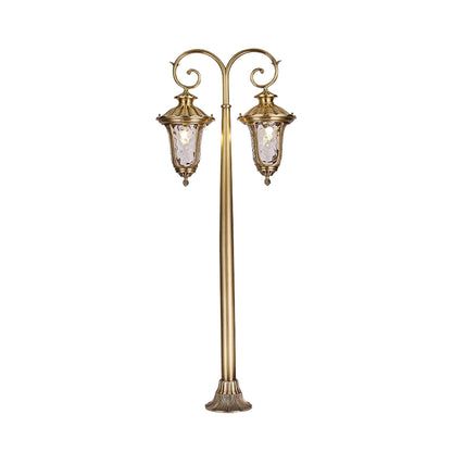 Path Lighting Outdoor European Style Full Copper LED Vintage Light