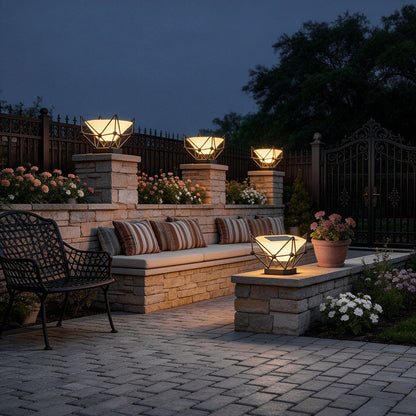 Pillar Lights for Garden Outdoor Waterproof Post Light