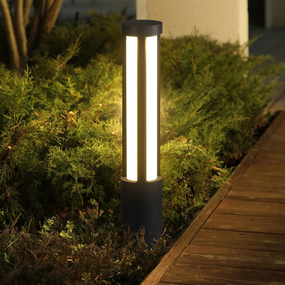 Residential Bollard Lights Modern Cylindrical LED – Waterproof IP54 Pathway Light for Landscape