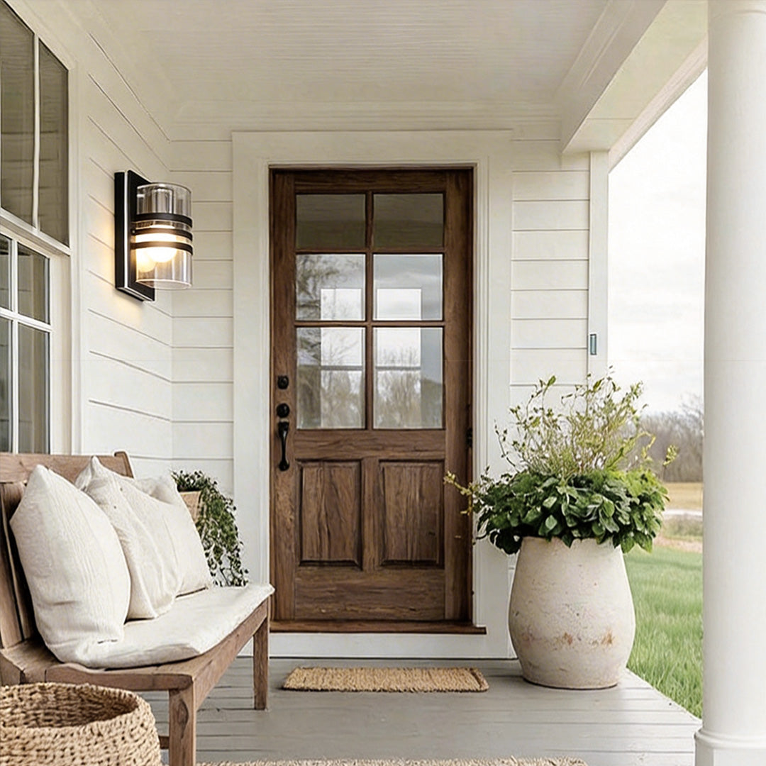 Modern Sconces Outdoor Waterproof Metal LED Lighting