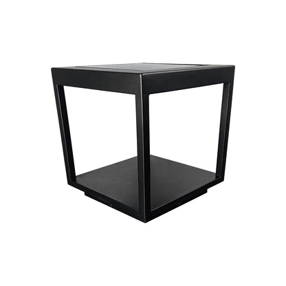 Concrete Pillar Lights Modern Open-Frame Square LED Light