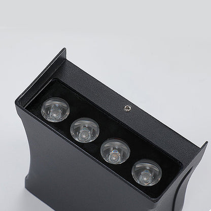 Black Wall Lights Modern up and down LED Outdoor Light