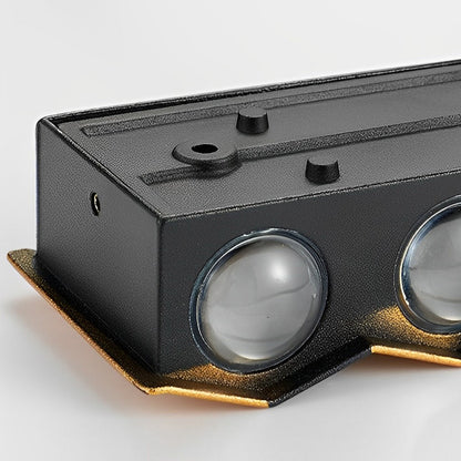 Modern up and down Wall Lights Black Gold Dual-Tone Light