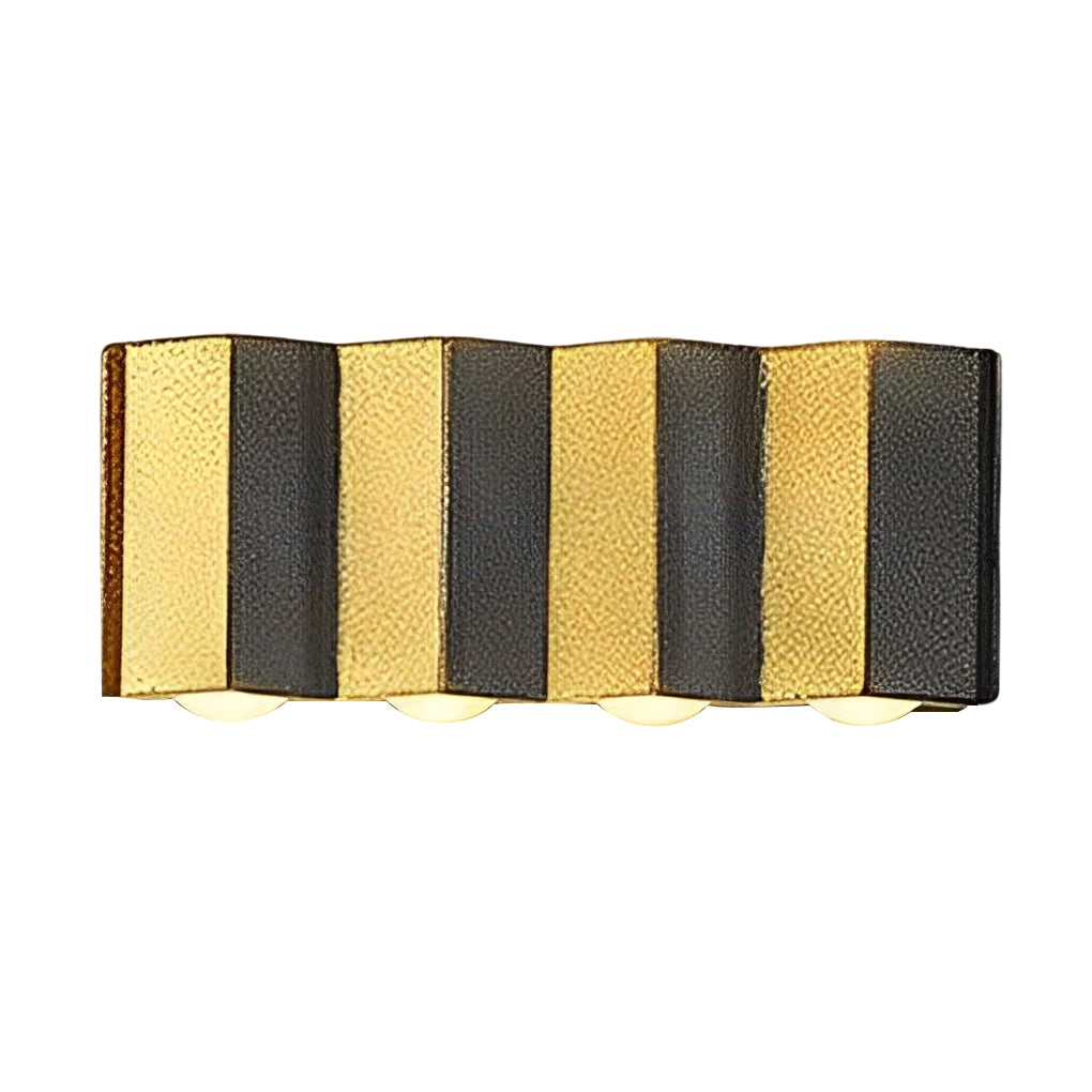 Modern up and down Wall Lights Black Gold Dual-Tone Light