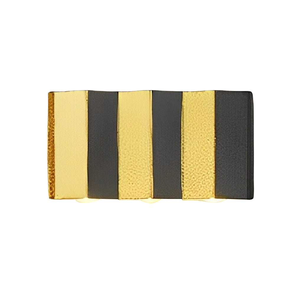 Modern up and down Wall Lights Black Gold Dual-Tone Light
