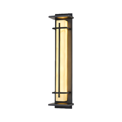 Black Outside Wall Lights Minimalist Waterproof Lamp