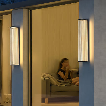 Vertical Wall Sconce Lighting Outdoor Waterproof Garden Lamp