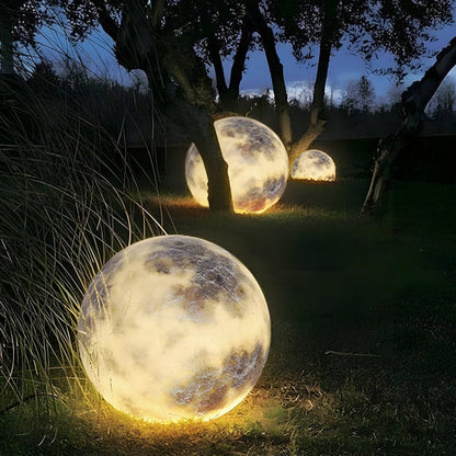 Moon Light Modern Waterproof Outdoor LED Lawn Light