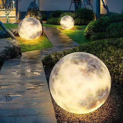 Moon Light Modern Waterproof Outdoor LED Lawn Light