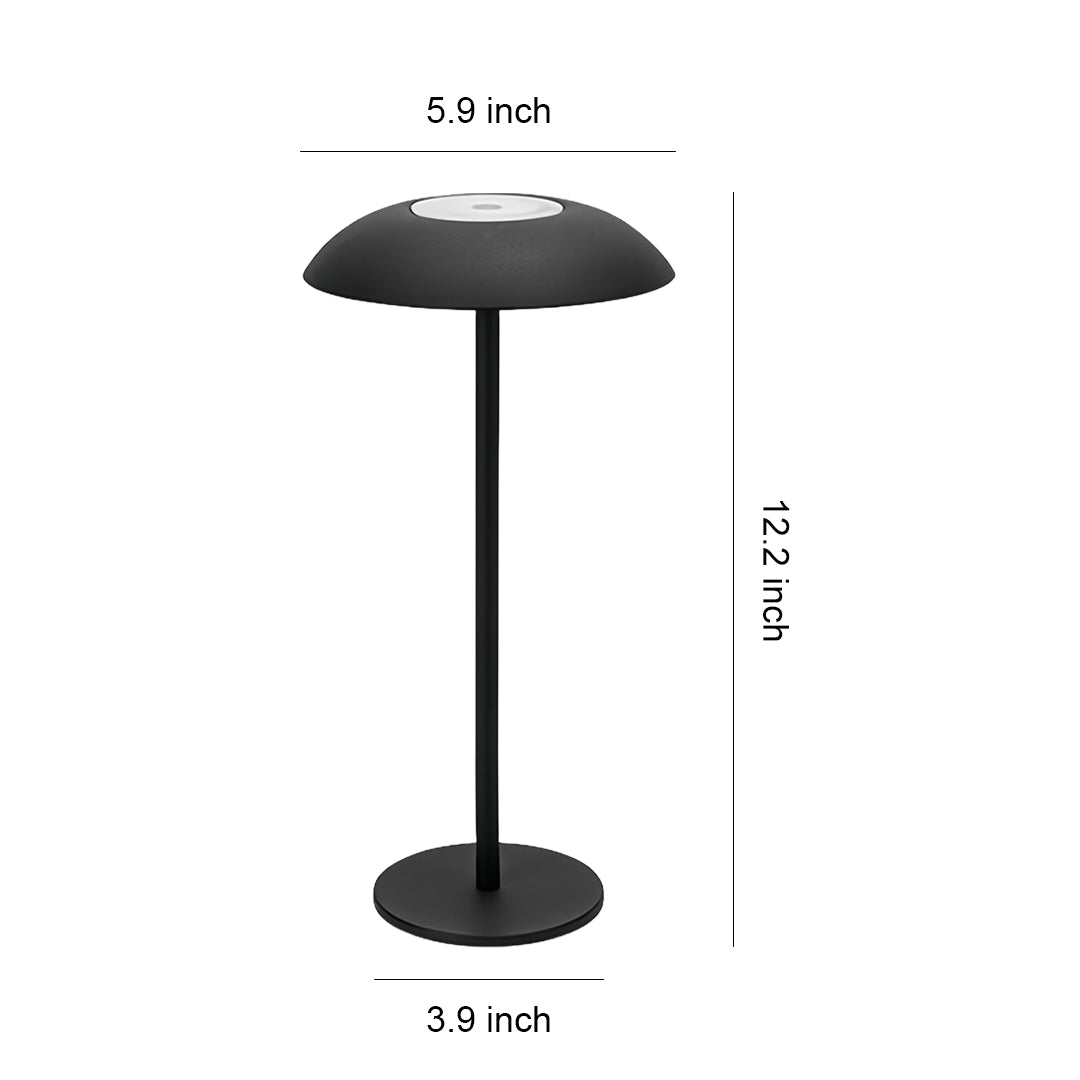 Sleek Contemporary LED Table Lamp – Minimalist Rechargeable Dimmable Lamp for Bedroom & Home Office