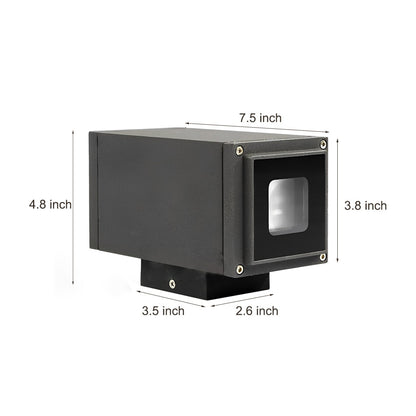 Narrow Beam Wall Sconce Up-Down LED Outdoor Building Wall Washer Light
