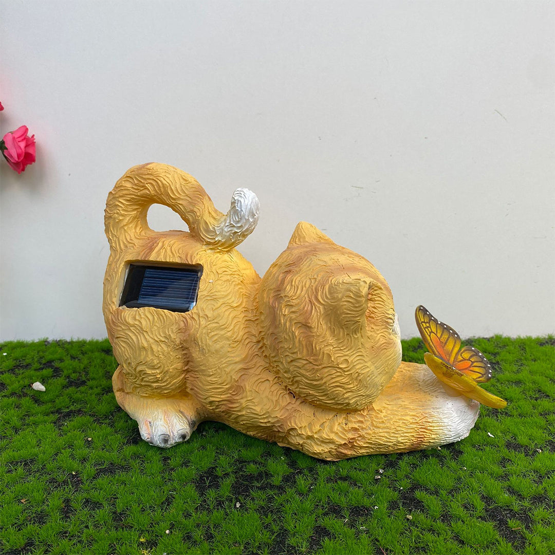 Solar Resin Animal Solar Lights For Garden