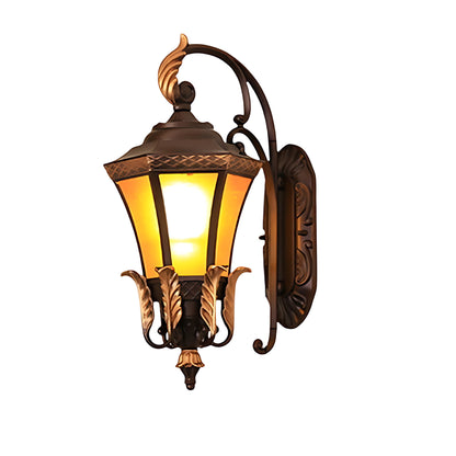 Copper Wall Sconce Outdoor European-Style Waterproof Lighting