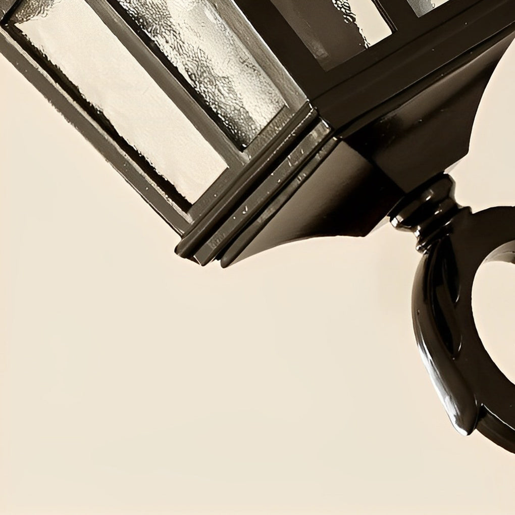 Outdoor Black Sconce European-Style Waterproof Lanterns