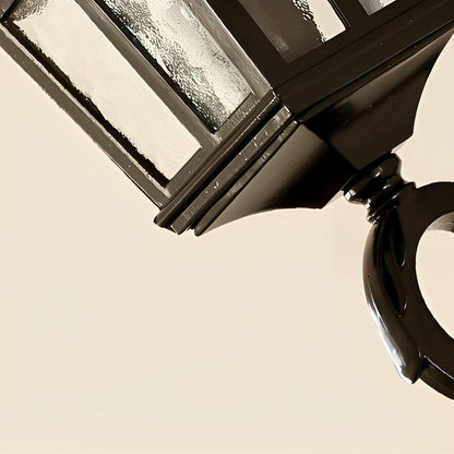 Outdoor Black Sconce European-Style Waterproof Lanterns