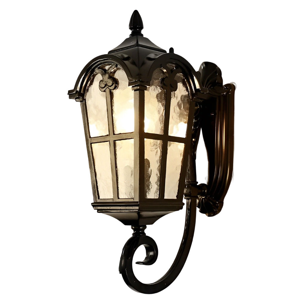 Outdoor Black Sconce European-Style Waterproof Lanterns