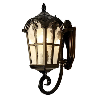 Outdoor Black Sconce European-Style Waterproof Lanterns