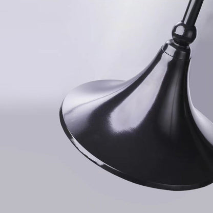 Outdoor Black Wall Lights Retro Creative Trumpet-Shaped Light