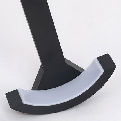 Fan-Shaped LED Lawn Pole Lamp with Motion Sensor Outdoor Landscape Lighting