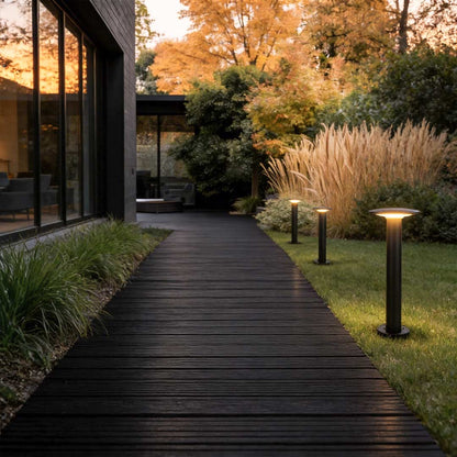 Outdoor Bollards Lighting Innovative Ufo-Shaped Solar Light