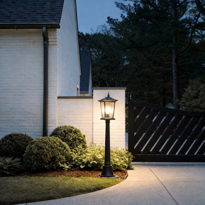Outdoor Driveway Pillar Lights Minimalist Landscape Post Light