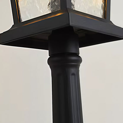 Outdoor Driveway Pillar Lights Minimalist Landscape Post Light